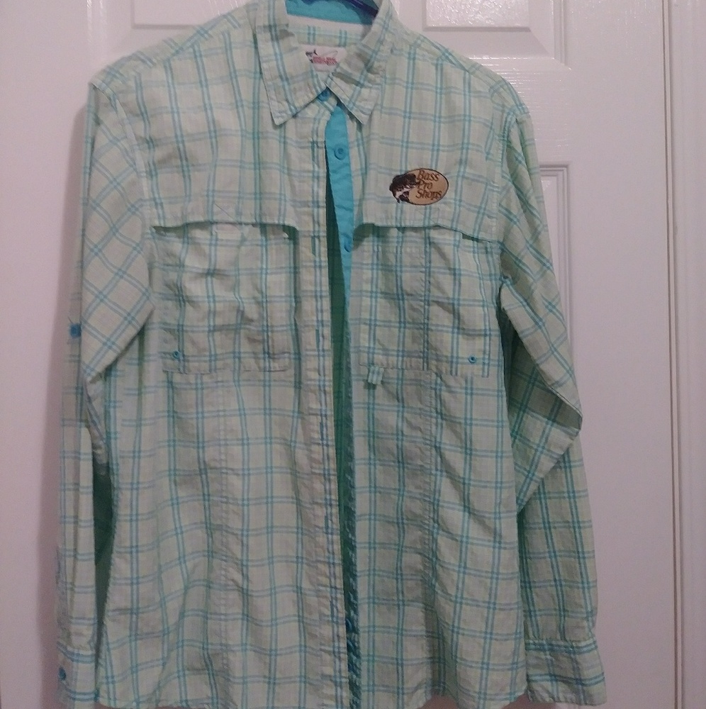 Bass pro shop fishing shirt